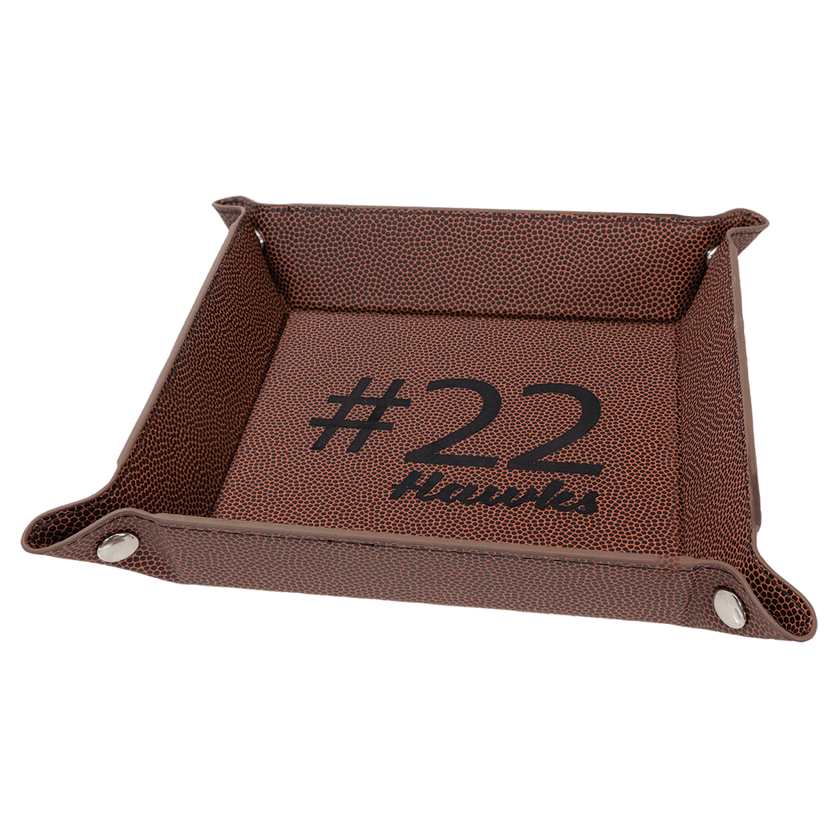 Personalized Leatherette Valet or Dice Tray