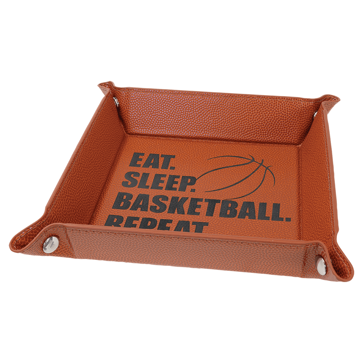 Personalized Leatherette Valet or Dice Tray