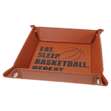 Personalized Leatherette Valet or Dice Tray