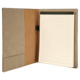 Leatherette Portfolio with Notepad, 7" x 9"