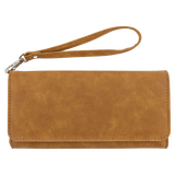 Wallet with Strap - Laserable Leatherette, Creekside Collection