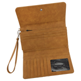 Wallet with Strap - Laserable Leatherette, Creekside Collection
