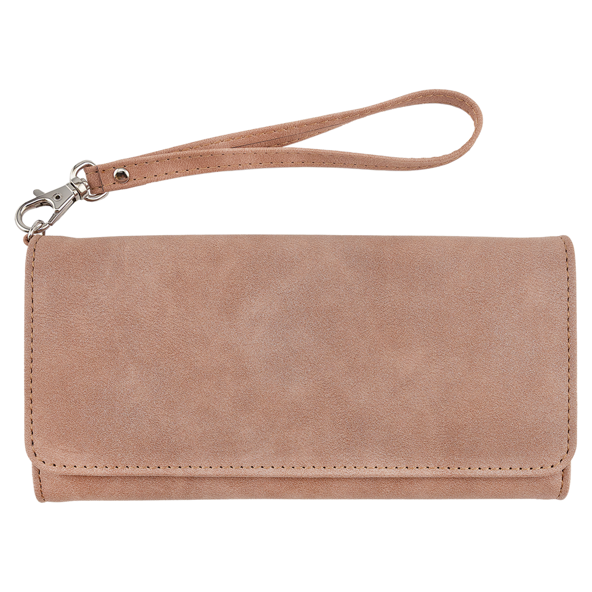 Wallet with Strap - Laserable Leatherette, Creekside Collection