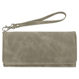 Wallet with Strap - Laserable Leatherette, Creekside Collection