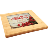 Bamboo Trivet with Recessed Area for 6" Tiles, 9" x 9"