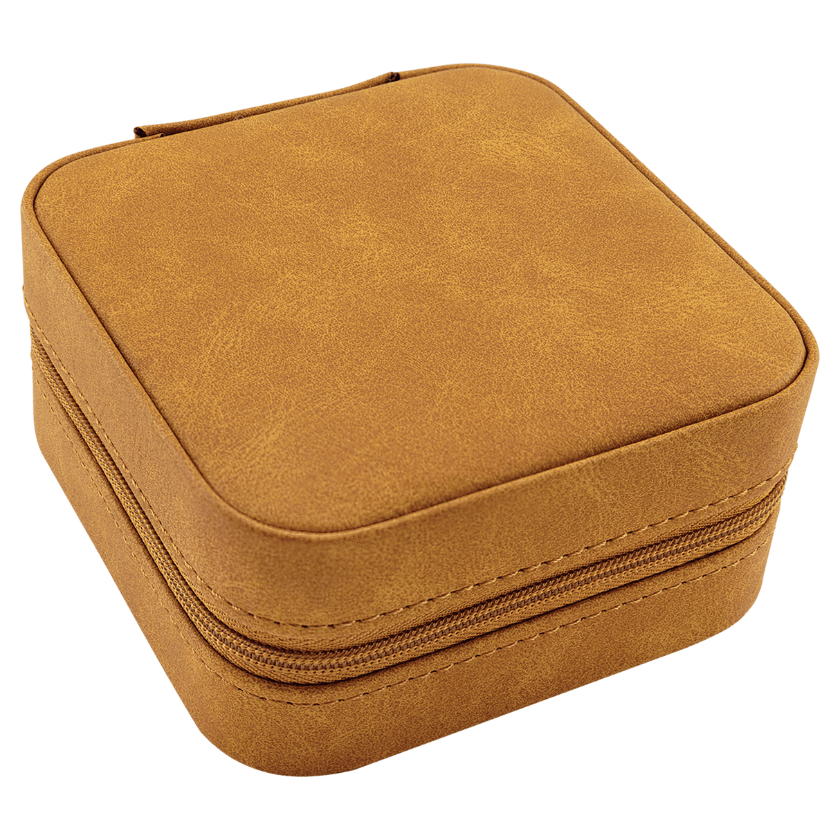 Leatherette Jewelry Box, Creekside Collection, 4" X 4"