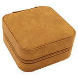 Leatherette Jewelry Box, Creekside Collection, 4" X 4"