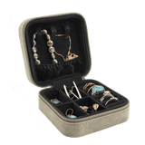 Leatherette Jewelry Box, Creekside Collection, 4" X 4"