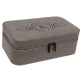 Leatherette Jewelry Box, 7 1/2" X 4 1/2"