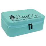 Leatherette Jewelry Box, 7 1/2" X 4 1/2"