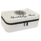 Leatherette Jewelry Box, 7 1/2" X 4 1/2"