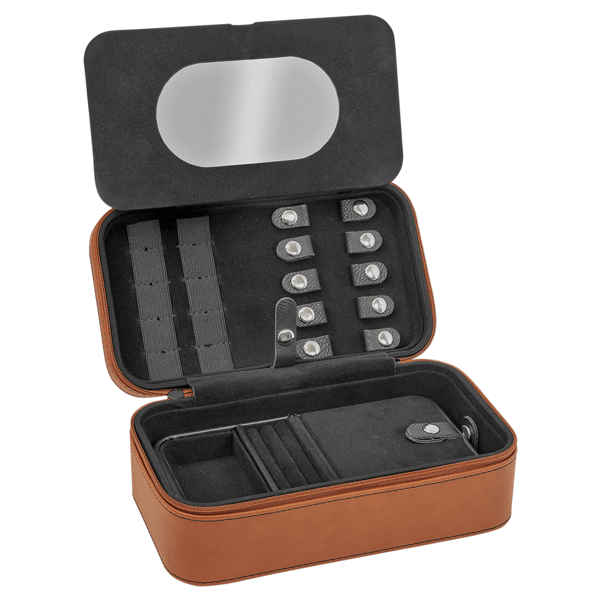 Leatherette Jewelry Box, 7 1/2" X 4 1/2"