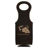 Leatherette Wine Bag, Personalized