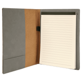 Leatherette Portfolio with Notepad, 7" x 9"