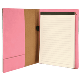 Leatherette Portfolio with Notepad, 7" x 9"