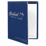 9 1/2" x 12" Leatherette Portfolio with Notepad