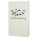 Leatherette Journal with Lined Notepad, 5 1/4" x 8 1/4"