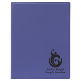 Leatherette Portfolio with Notepad, 7" x 9"
