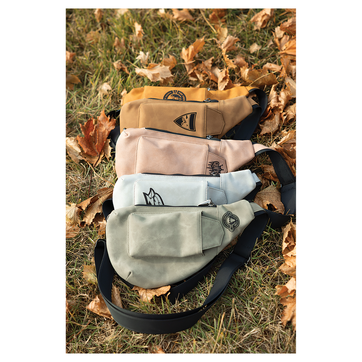 Crescent Bag - Laserable Leatherette, Creekside Collection