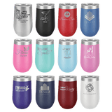 16 oz. Stemless Wine Glasses, Basic Colors