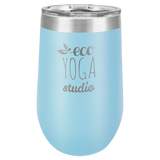 16 oz. Stemless Wine Glasses, Basic Colors