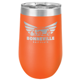 16 oz. Stemless Wine Glasses, Basic Colors