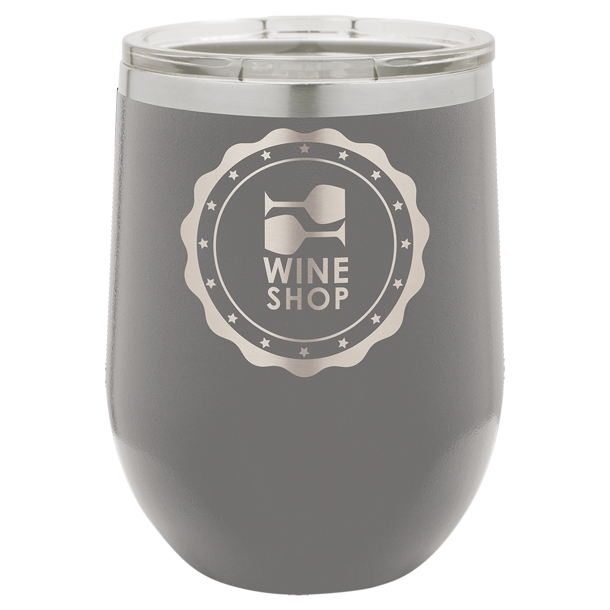 12 oz. Stemless Wine Glasses, Basic Colors