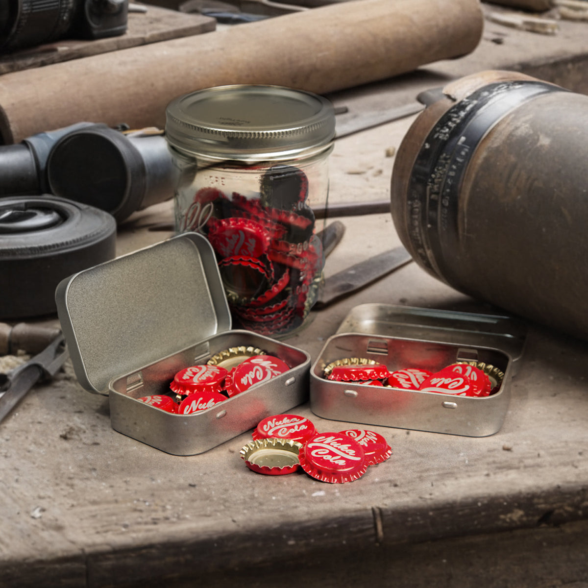 Nuka-Cola Laser Engraved Bottle Caps Fallout-Inspired Currency ...