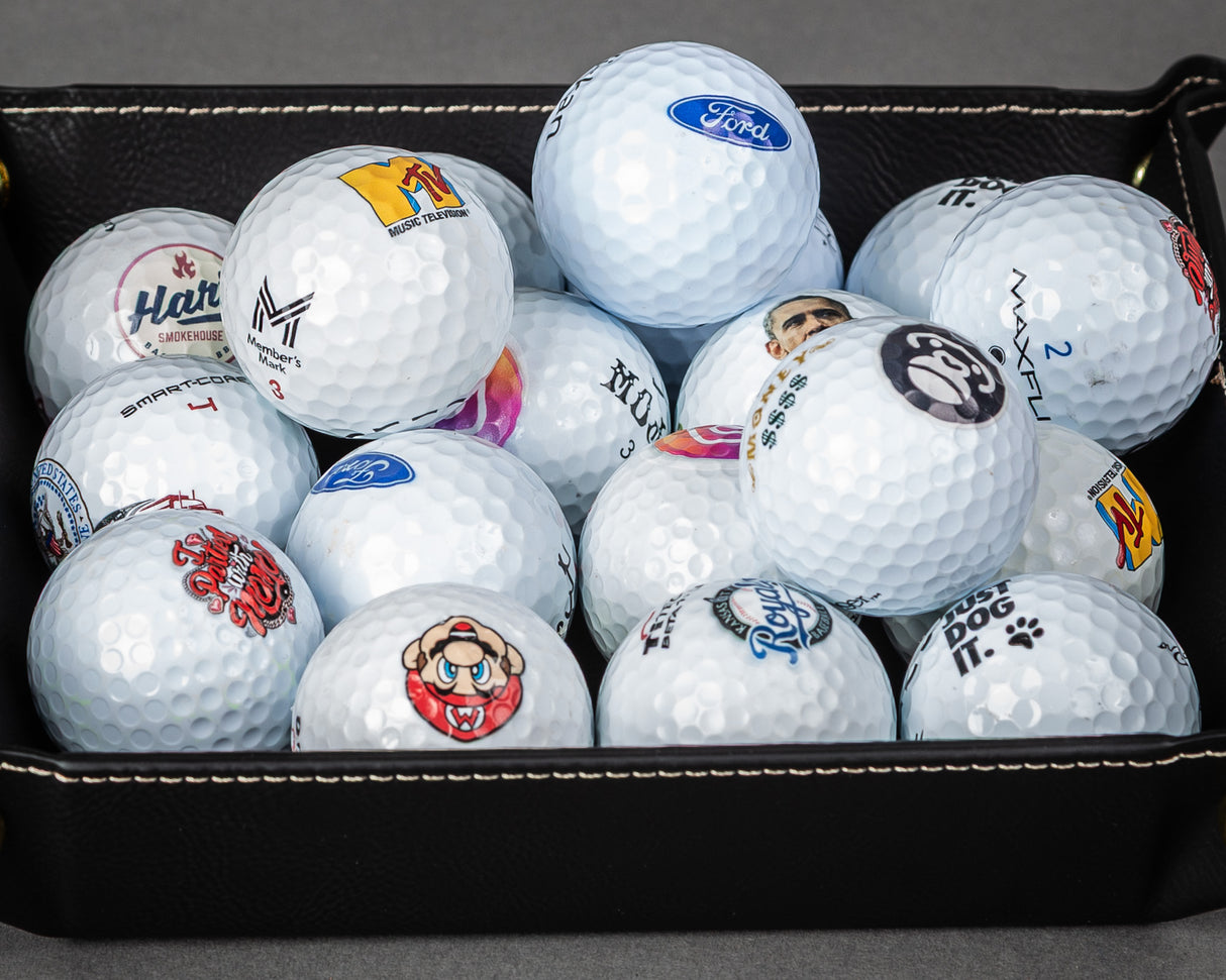 Custom Logo Printed Golf Balls, Titleist, Callaway