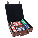 Leatherette 100 Chip Poker Set