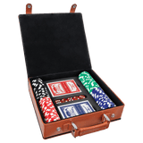 Leatherette 100 Chip Poker Set