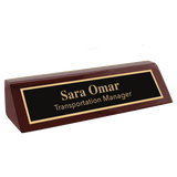 Rosewood Piano Finish Desk Wedge, 8 1/2"