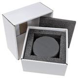 Round Slate Coaster Set-6 Piece, 4"