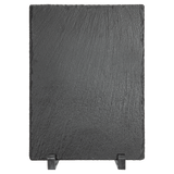 Rectangle Slate Decor with Plastic Feet, 7" x 5"