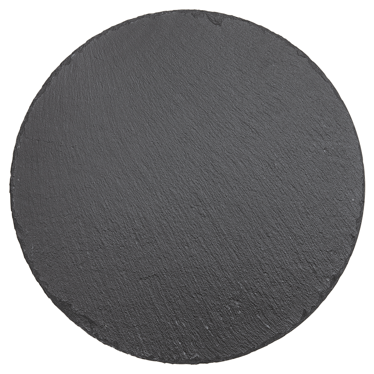Round Slate Decor with Foam Pads, 9 3/4"