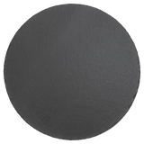 Round Slate Decor with Foam Pads, 11 3/4"