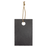 Rectangle Slate Cutting Board with Hanger String, 9" x 6"