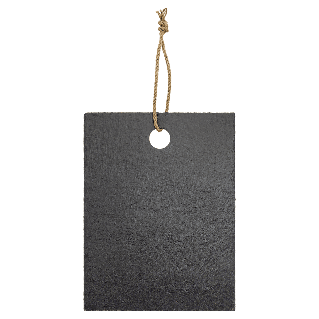 Rectangle Slate Cutting Board with Hanger String, 11 1/2" x 8 3/4"