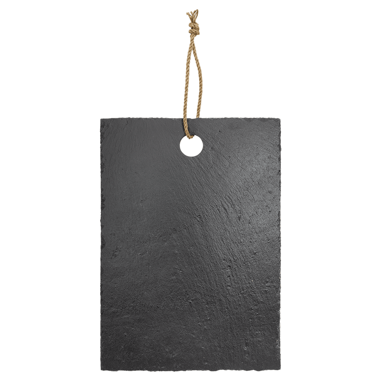 Rectangle Slate Cutting Board with Hanger String, 13 3/4" x 9 3/4"
