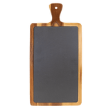Acacia Wood/Slate Cutting Board, 16" x 7 3/4"