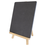 Slate Sign with Wood Easel, 8 1/4" x 9 1/2"