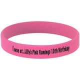 Personalized Silicone Bracelet